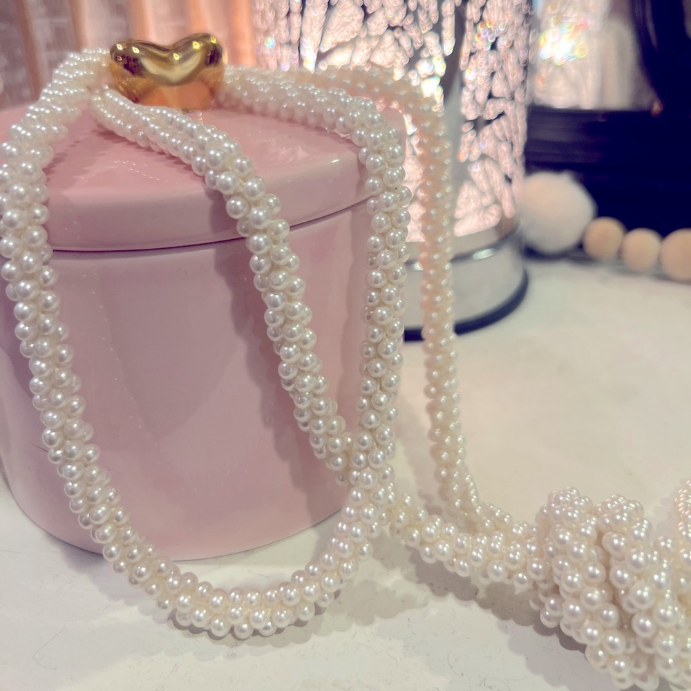 Pearl Tassle Necklace
